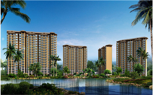 石头上画古代冬天风景图